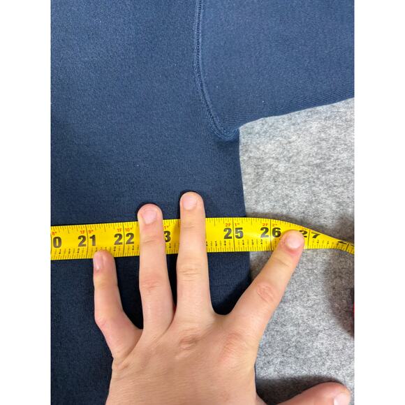 VINTAGE Field & Stream Sweatshirt Mens XL Blue Guide Service Fishing Outdoors - Picture 2 of 5